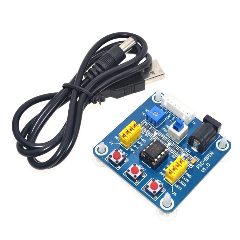 PIC12F675 บอร์ดพัฒนาบอร์ดการเรียนรู้บอร์ดทดลอง PIC12F 12F675 บอร์ดพัฒนา