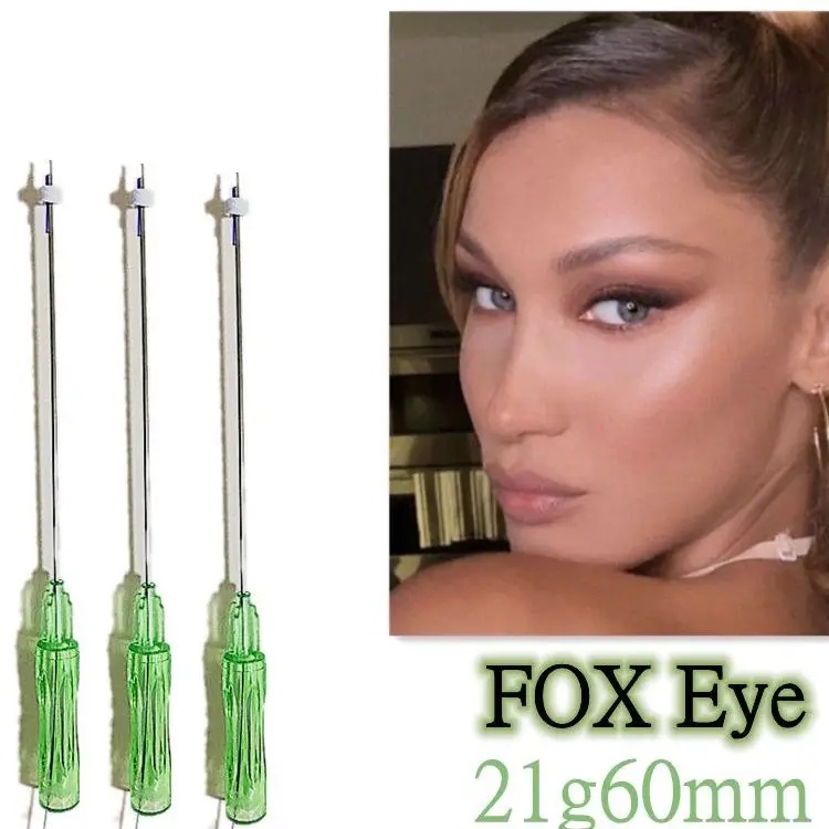 ลวดยกตา Pdo cog 4d blunt L 21 กรัม 60 มม. สําหรับสุนัขจิ้งจอก cateyes 20 ชิ้น