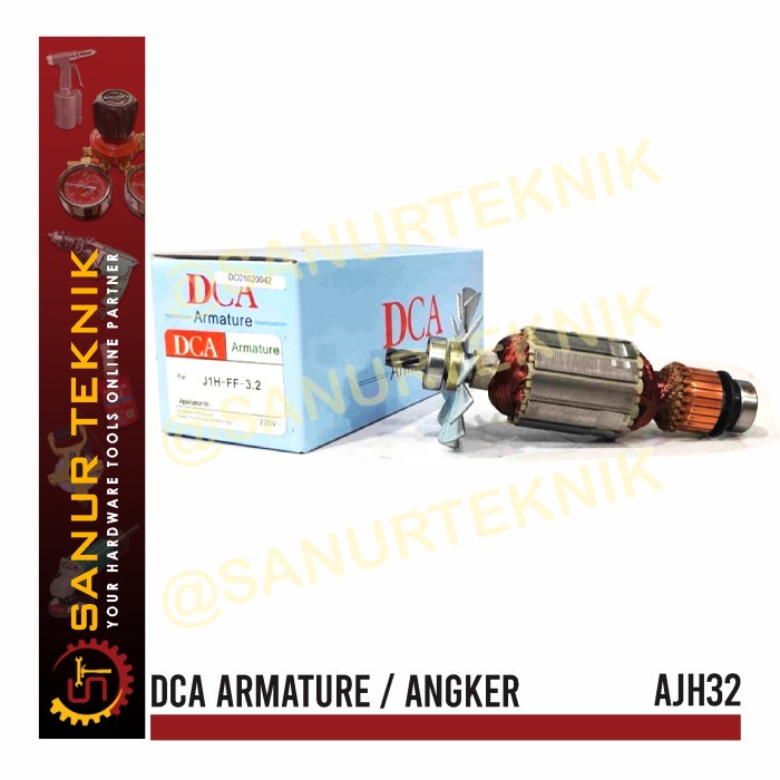 MESIN DCA Armature / Armature Dynamo Machine DCA AJH32 AJH 32 AJH-32 Nibbler