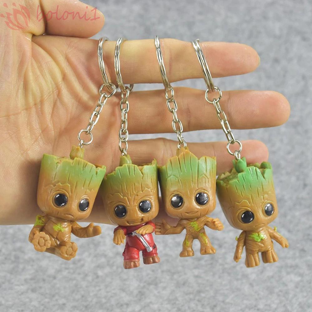 [COD] Groot พวงกุญแจ จี้รูปต้นไม้ 4 แบบ สําหรับตกแต่งบ้าน