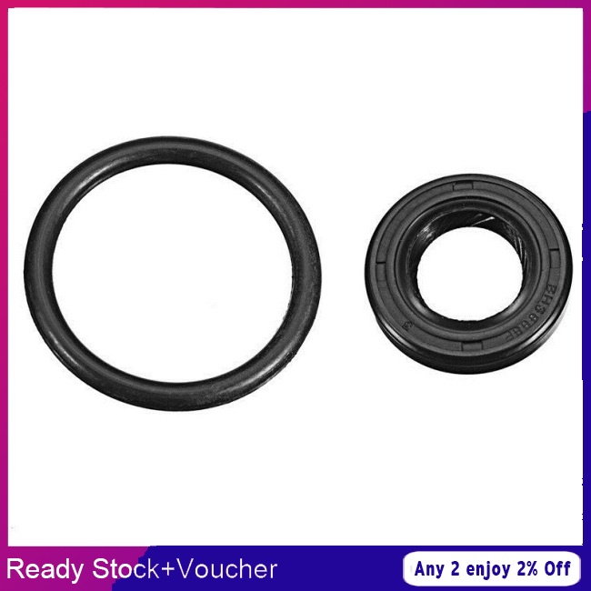 Shine โอริงซีลน้ํามัน Bh3888e 30110-pa1-732 แบบเปลี่ยน สําหรับ Honda Civic Acura 2 ชิ้น ต่อชุด