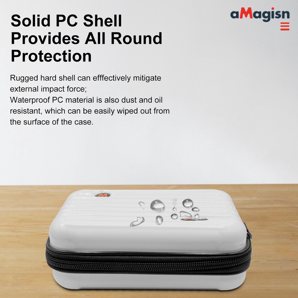Amagisn สําหรับ Insta360 Ace/Ace Pro/Ace Pro 2 กระเป๋าเก็บของขนาดเล็กสําหรับอุปกรณ์ป้องกันกีฬากล้องอุปกรณ์เสริม