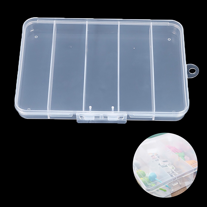 Ost โปร่งใสส้อมผลไม้กล่องเก็บพลาสติกปรับคอนเทนเนอร์สําหรับเด็กส้อมผลไม้ Organizer กล่องแสดง N