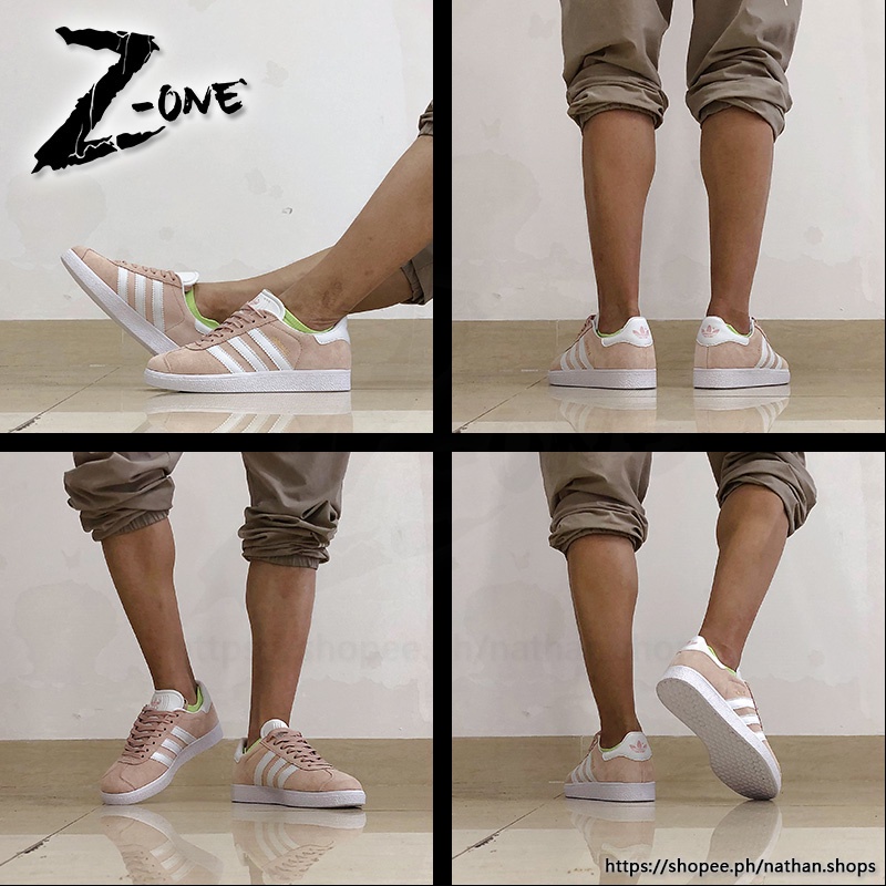 Adidas Gazelle Low Top Skateboard Shoes For Women With Box