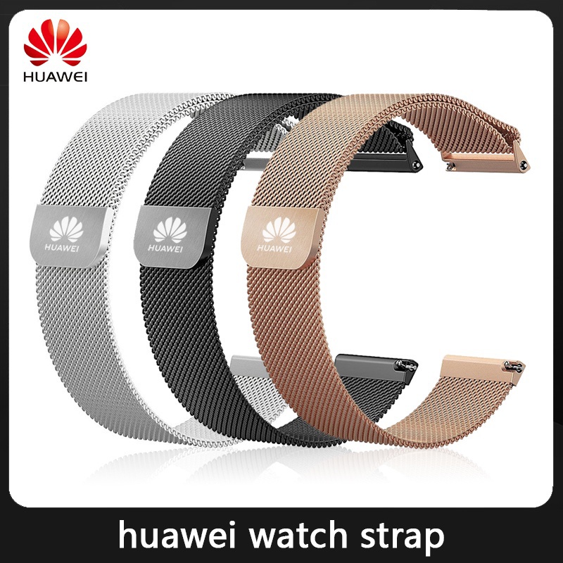 Huawei watch3 3Pro GT2 GT3 PRO 43mm/GT2 PRO/GT2e/GT4/GT5 PRO 46mm/GT1/GT2 42mm Runner สายโลหะ Honor 