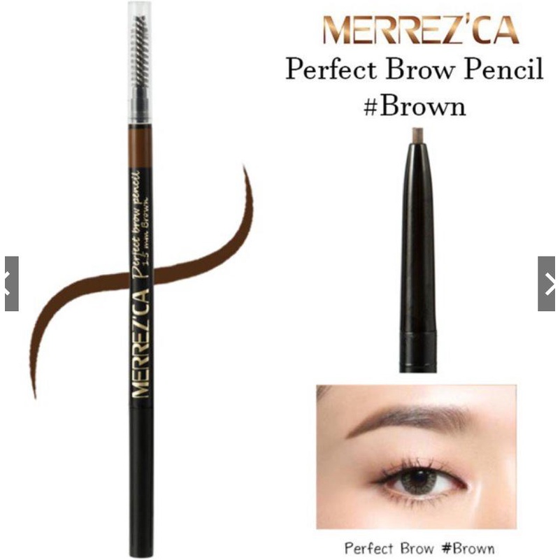 merrezca Perfect brow Pencil เขียนคิ้ว เมอเรสก้า แท้ 100%