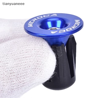 Tianyuaneee 2 ชิ้นจักรยานบาร์ปลายปลั๊กอลูมิเนียมแผนที่ Grip Anti-slip Firm Handlebar Caps ดีมาก