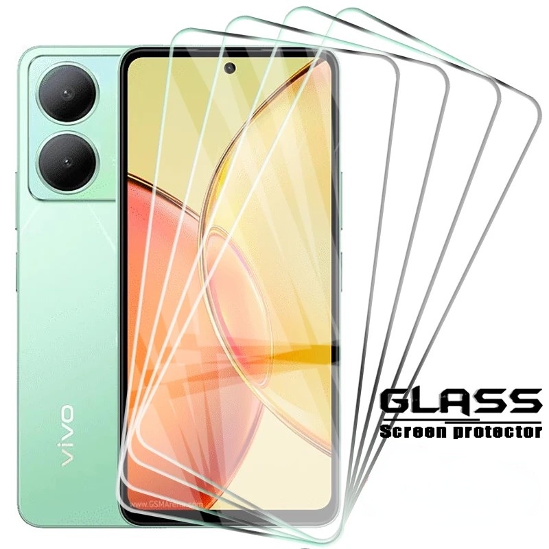 9H Ultra-thin Clearกระจกนิรภัยสําหรับ VIVO V29e V27e V25e V23e V21e Pro SE Y100 Y18 Y28 Y19s Y29 Y17