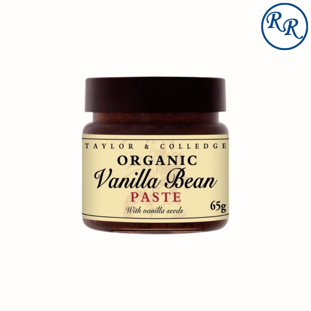 TAYLOR & COLLEDGE ORGANIC VANILLA BEAN PASTE 65GM