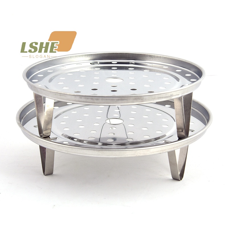 [LSHE] ใหม่ ตะกร้านึ่งไข่ สเตนเลส แบบไม่นึ่งอาหาร สําหรับครัวเรือน