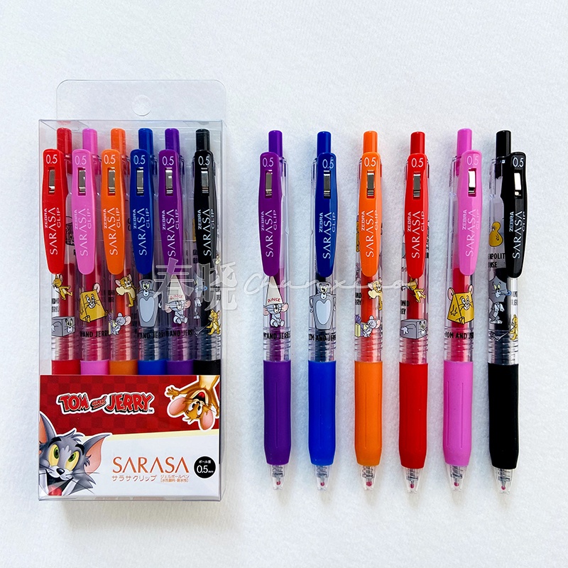 ลด 10% Japanese Zebra Co-Branded Disney Cat and Mouse Limited Edition Gel Pen JJ15