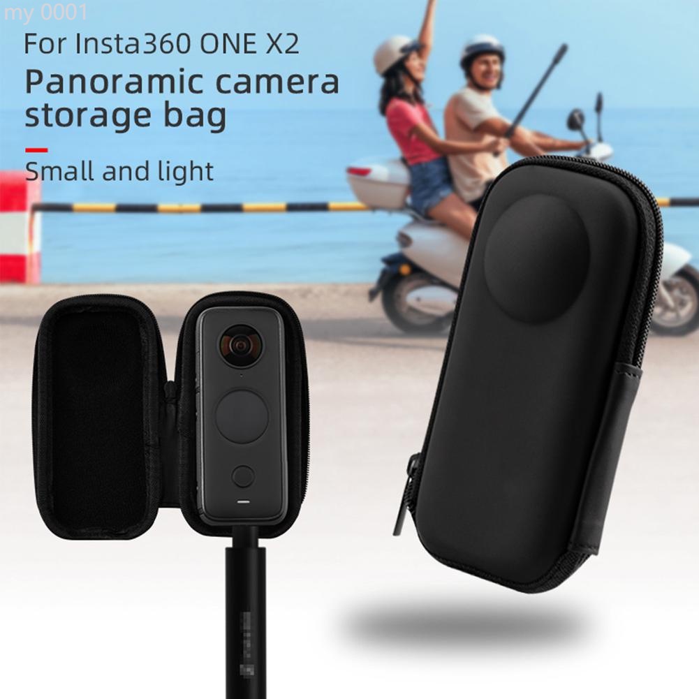 Mini PU Storage Bag for Insta360 ONE X/X2/X3 Wateproof Carrying Case Protectivce Box Panoramic Came