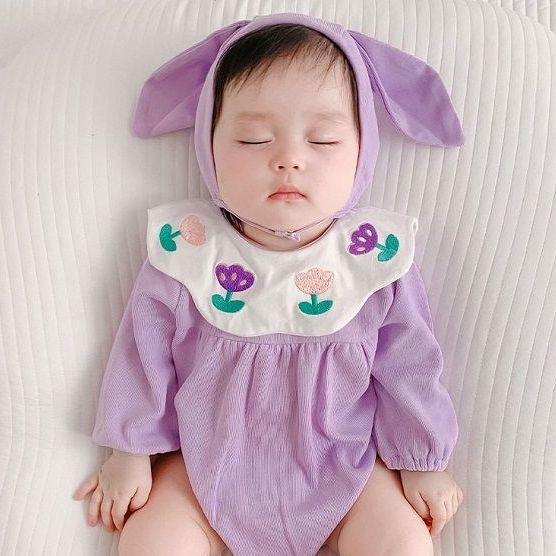 ชุดจั๊มสูทรอมเปอร์ แขนยาว วันพีช แฟชั่นฤดูใบไม้ร่วง สําหรับเด็กทารก