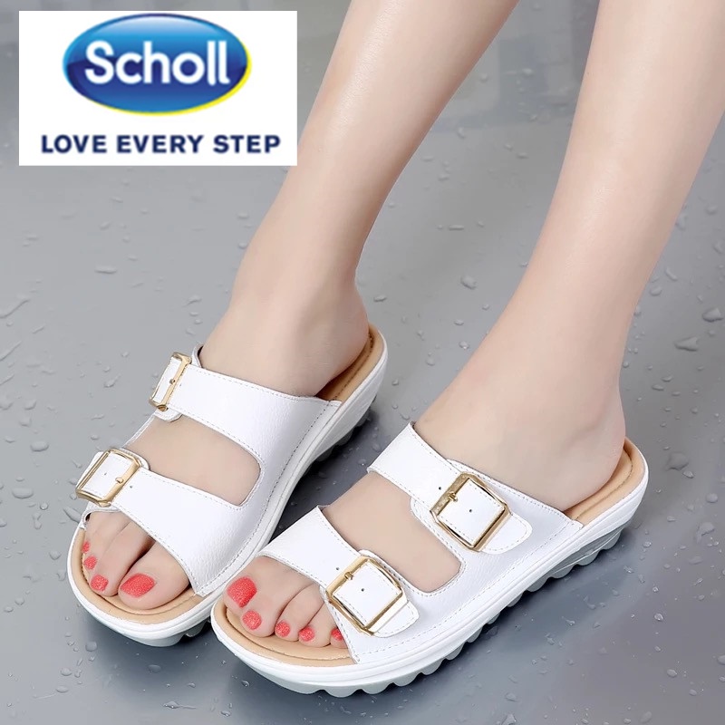 รองเท้าผู้หญิง scholl รองเท้าส้นแบน รองเท้าแตะผู้หญิงเกาหลี รองเท้าแตะ scholl ผู้หญิงรองเท้าขนาดใหญ่ผู้หญิง 40 41 scholl สุภาพสตรีรองเท้า scholl ผู้หญิงรองเท้าแตะโบฮีเมียผู้หญิง - รูปที่ 5