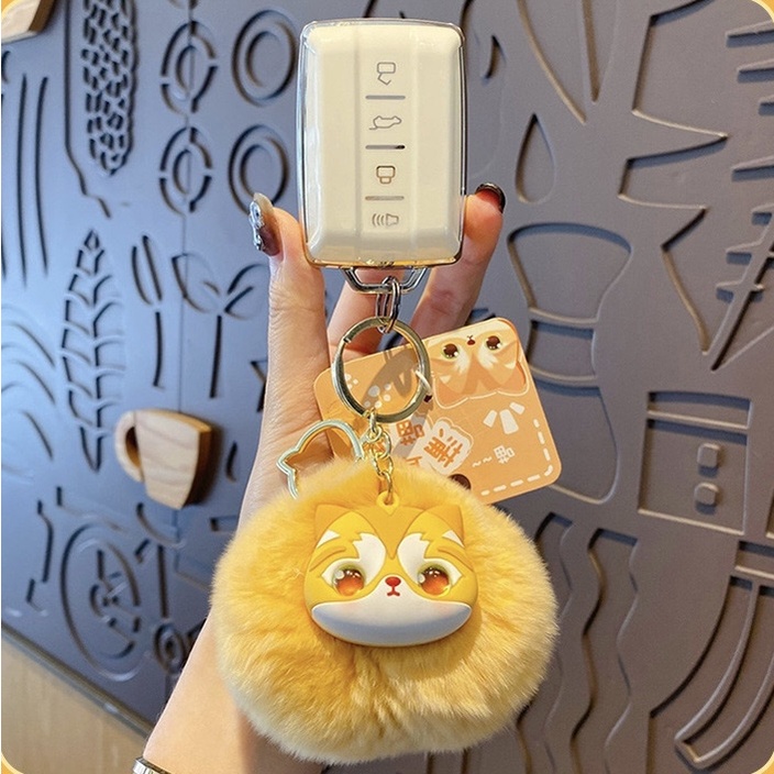 OKK Life Stop(Y0123)*พร้อมส่งในไทย*พวงกุญแจตุ๊กตาการ์ตูนแมวน่ารัก สําหรับห้อยกระเป๋าเป้สะพายหลัง(Y0123) - รูปที่ 6