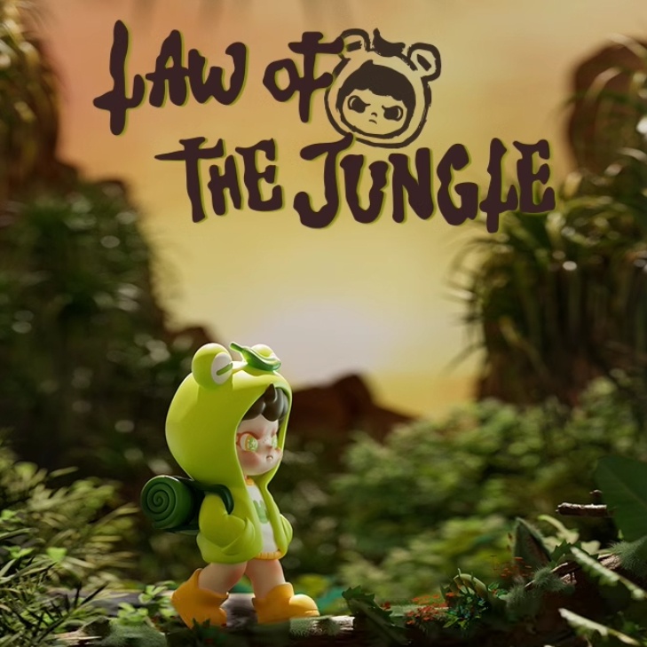 ชุดกล่องสุ่ม DORA TNT SPACE DORA Law of The Jungle Series ของเล่นสําหรับเด็ก