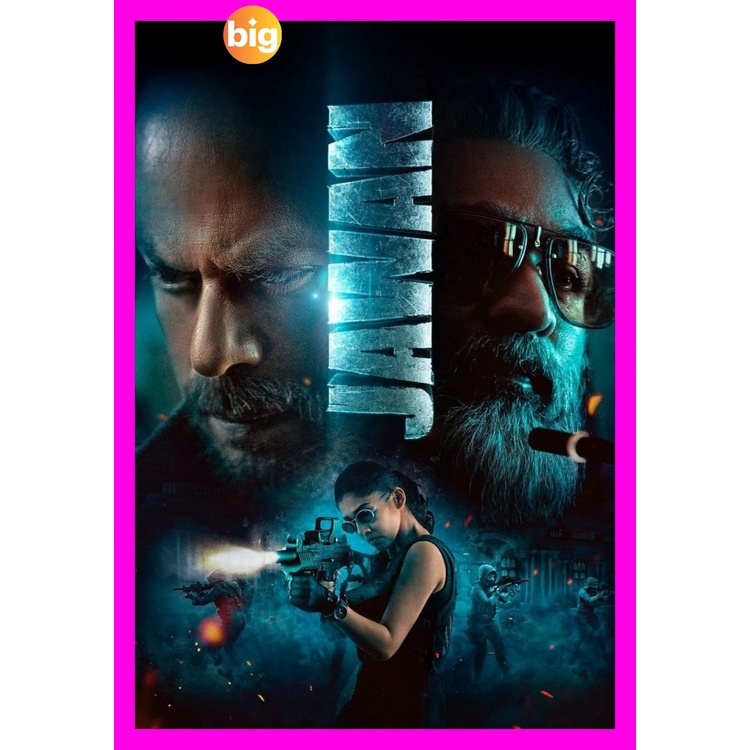 DVD หนังอินเดีย Jawan (2023) เสียง ฮินดิ | ซับ ไทย/อังกฤษ