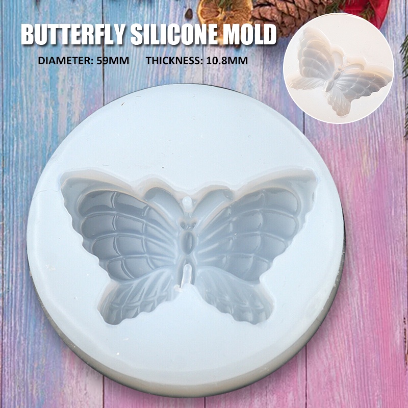 Butterfly Silicone Pendant Jewellery Resin Mould Epoxy Casting Craft Tool DIY