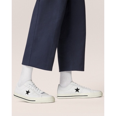 Converse One star pro leather ox white รองเท้า free shipping