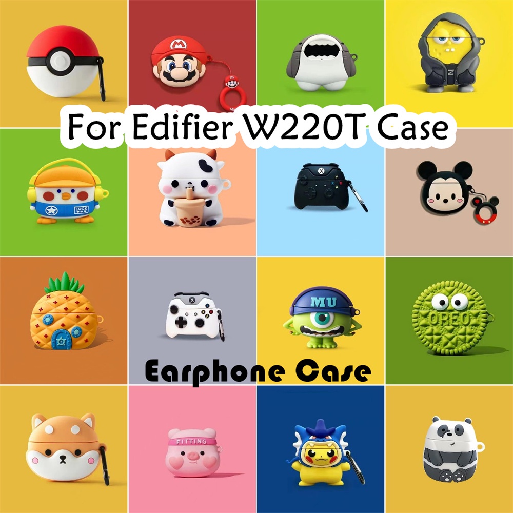 พร้อมส่ง! นําไปใช้กับ Edifier W220T เคส Case เคสหูฟัง ซีรีส์การ์ตูนอินเทรนด์  ซิลิโคนนุ่ม เคส เคสหูฟ