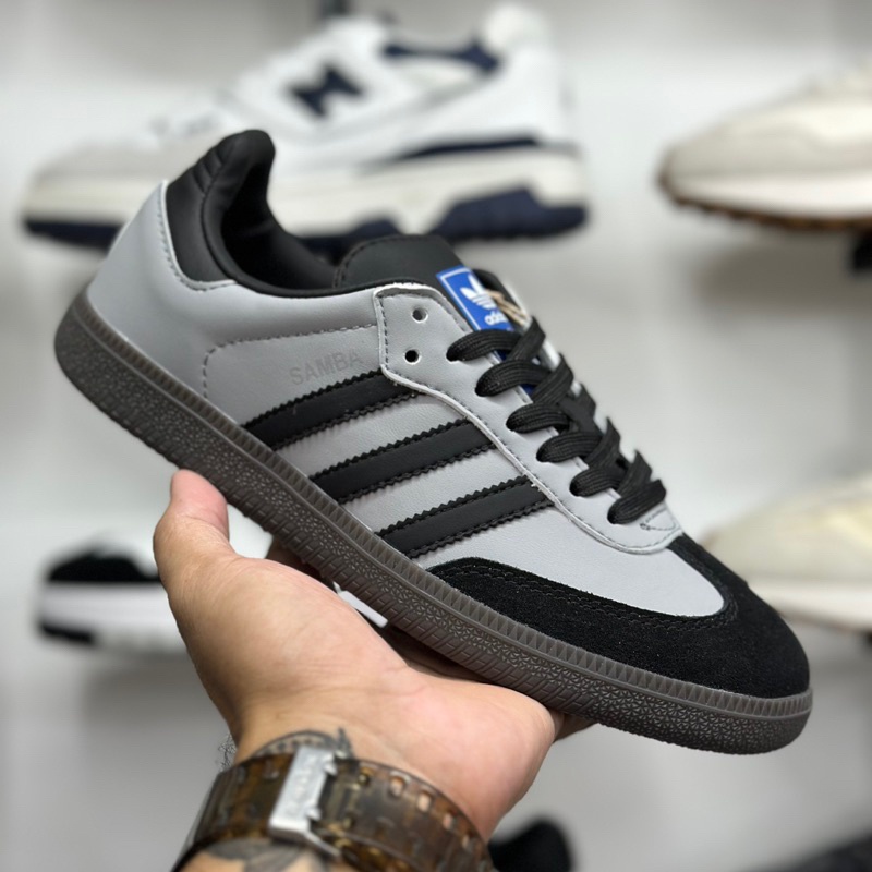 Adidas Samba และ Black Grey