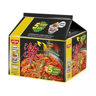 นิสชิน nissin นิชชิน บะหมี่ กึ่งสำเร็จรุป แพ็ค5ซอง