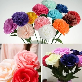 Janelaxe932 กระดาษห่อดอกไม้ ดอกไม้ทํามือ กระดาษวัสดุการผลิต กระดาษเครป ห่อย่นหนา DIY