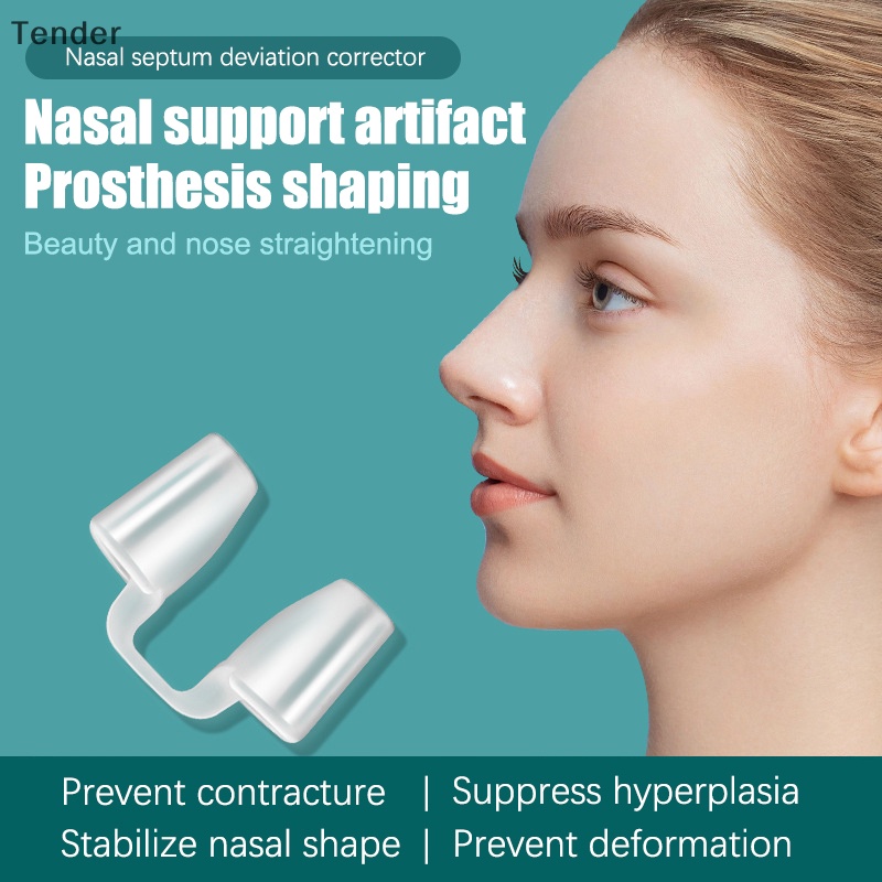 [Preferred] อุปกรณ์คลิปซิลิโคน สําหรับหนีบจมูก กระชับสะพานจมูก [ขาย]