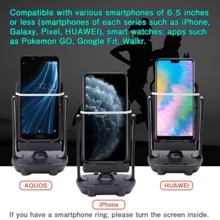 Phone Walk Swing Shaker Mobile Stand Holder Pedometer For Pokemon Go Wiggler Smartphone Step Counter Shaking Device Machine Gift