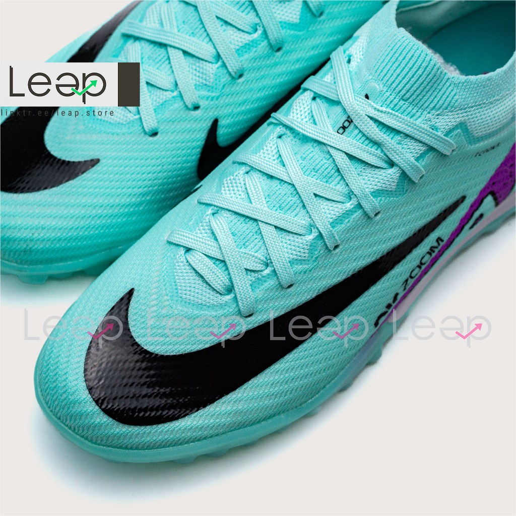 (ถุงเท้าฟรี) รองเท้าฟุตซอล Nike Mercurial Vapor 15 Elite TF Champions League 23 สันทนาการ  แฟชั่น