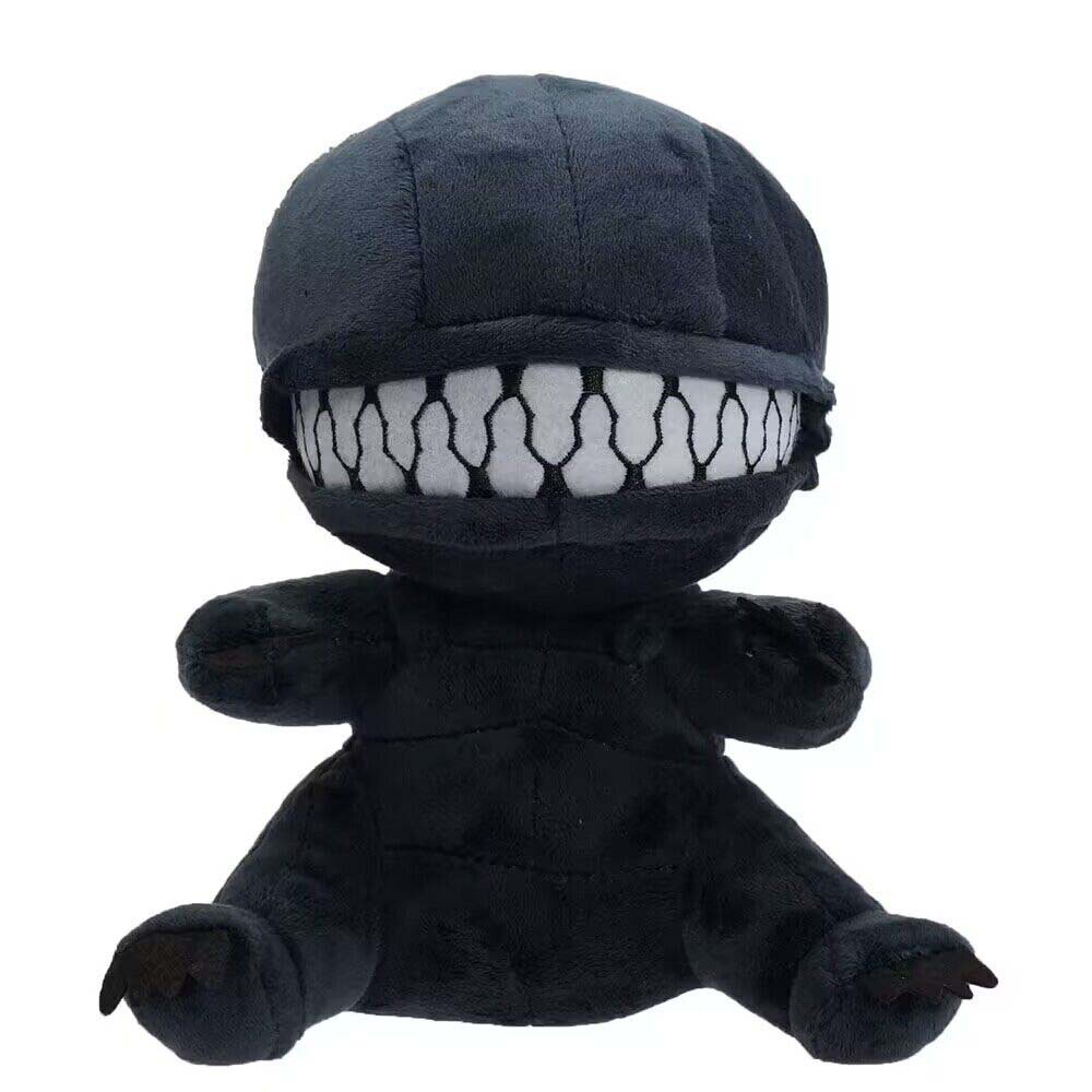 22cm Alien Xenomorph Predalien Black Monster Stuffed Plush Sofa Hold Pillow Decorate Cartoon Dolls P