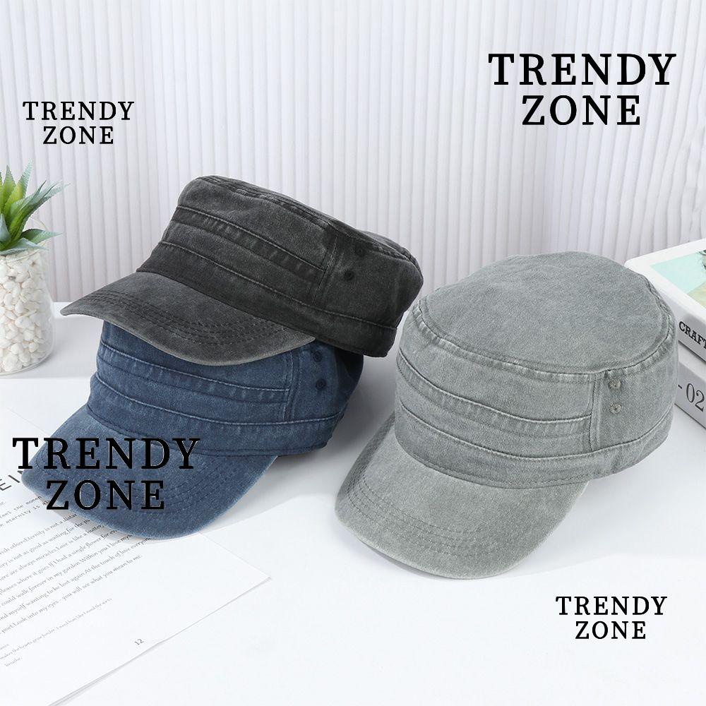 Trendyzone หมวกทหาร ผู้ชาย ผู้หญิง ลําลอง หมวกตกปลา หมวกกันแดด