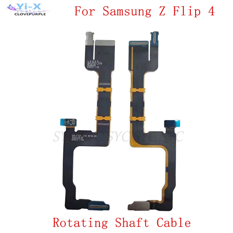 เมนบอร์ดเมนบอร์ดหน้าจอ LCD สายแพ อะไหล่เปลี่ยน สําหรับ Samsung Z Flip 4 F721