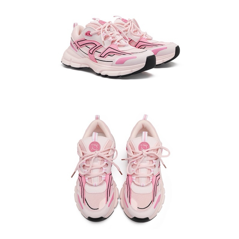 รองเท้าผ้าใบ Cat&Sofa Old School สีชมพู แฟชั่น