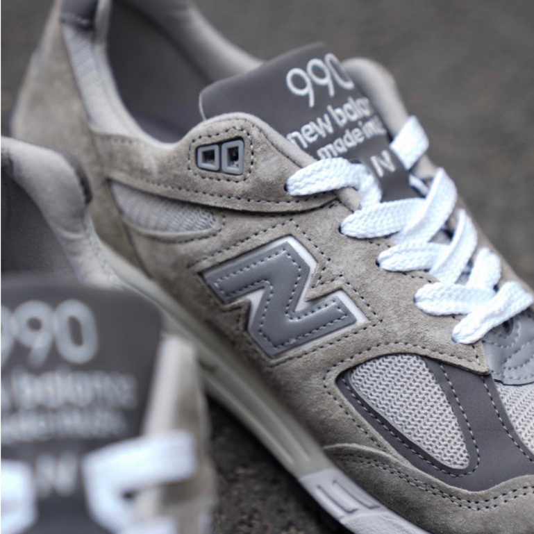 New Balance 990 GY2 M990GY2 990v2 "Gray" Sneakers ของแท้ 100%