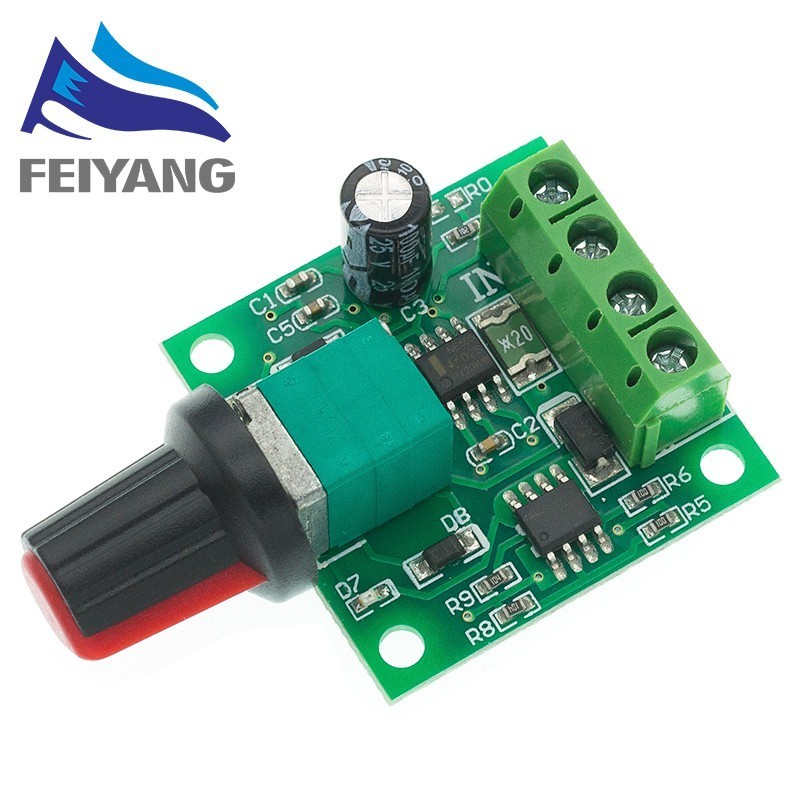 [ส่งด่วนในไทย]Dc 1.8V 3V 5V 6V 12V 2A Pwm โมดูลมอเตอร์ควบคุมความเร็วต่ําแรงดันต่ํา Pwm 0~100%