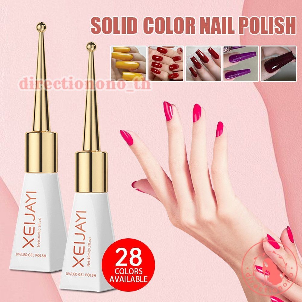 Xeijayi เล็บเจล NUDE สีน้ำแข็งโปร่งใส NO-Wash Phototherapy กาวฤดูใบไม้ร่วงฤดูหนาวเล็บสำหรับเล็บ Shop 10ml DIRE