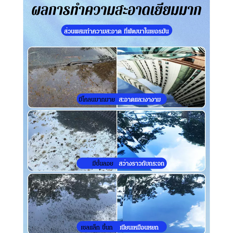 TH HOT รุ่นอัพเกรดขวดใหญ่ 1L น้ำยาล้างรถสูตรเข้มข้น โฟมแว็กซ์ สีดํา ทําความสะอาดตัวเอง สําหรับล้างรถ ราคา ถูกที่สุด ดีลบีเคเค แกลเลอรีภาพที่ 3