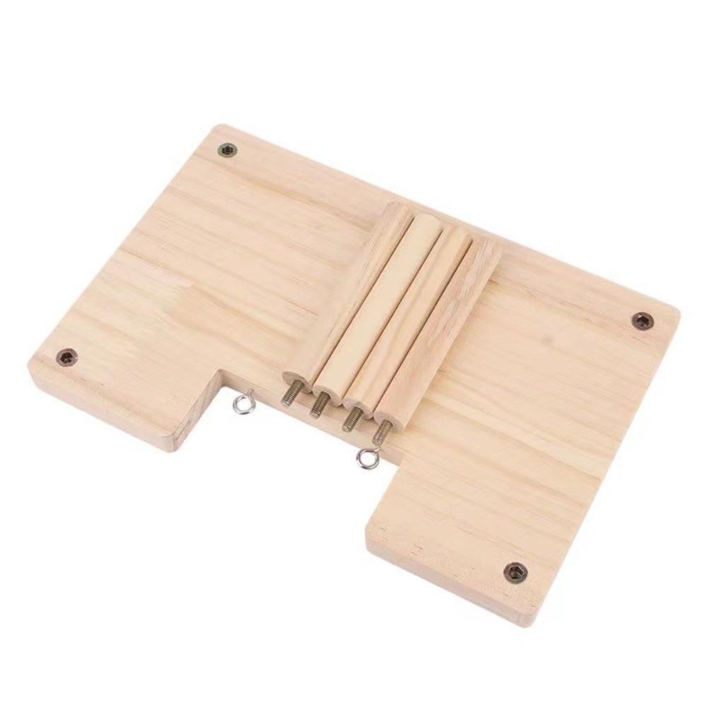 ยูเพย บันไดไม้ ,ติดตั้งง่ายหนูแฮมสเตอร์กระโดดคณะกรรมการ,บันได ทําเอง อุปกรณ์กรงของเล่นสนามเด็กเล่นที่ทนทานสําหรับสัตว์เลี้ยงขนาดเ - รูปที่ 4