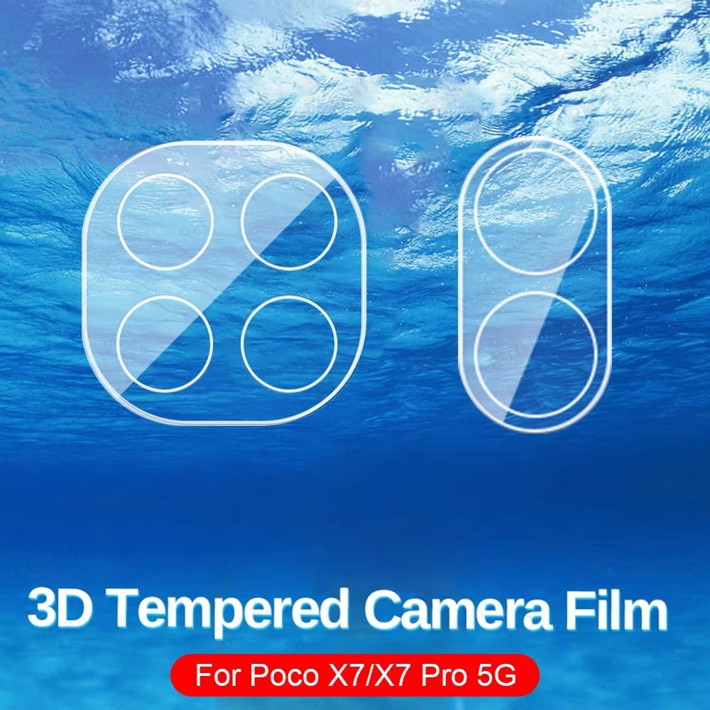 Tempered Glass Camera Protector For Xiaomi Poco X7 Pro PocoX7 Little X 7 X7Pro PocoX7Pro 5G Clear Protect Phone Lens Film