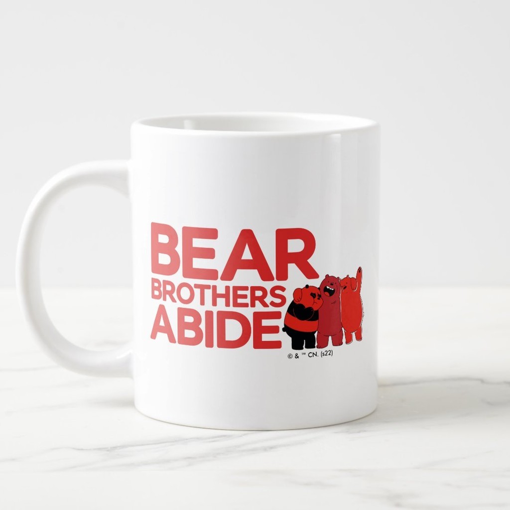แก้วที่กําหนดเอง We Bare Bear Brothers Abide Coffee Mug We Bare Bear Ceramic Mug Jinem 169 2701