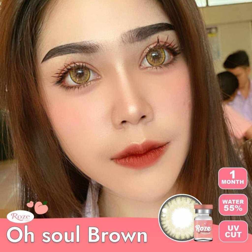 คอนแทคเลนส์ แฟชั่น สายตาปกติ 0.00 terra pony oh soul EDM Dreamma ชนิดนิ่ม รายเดือน