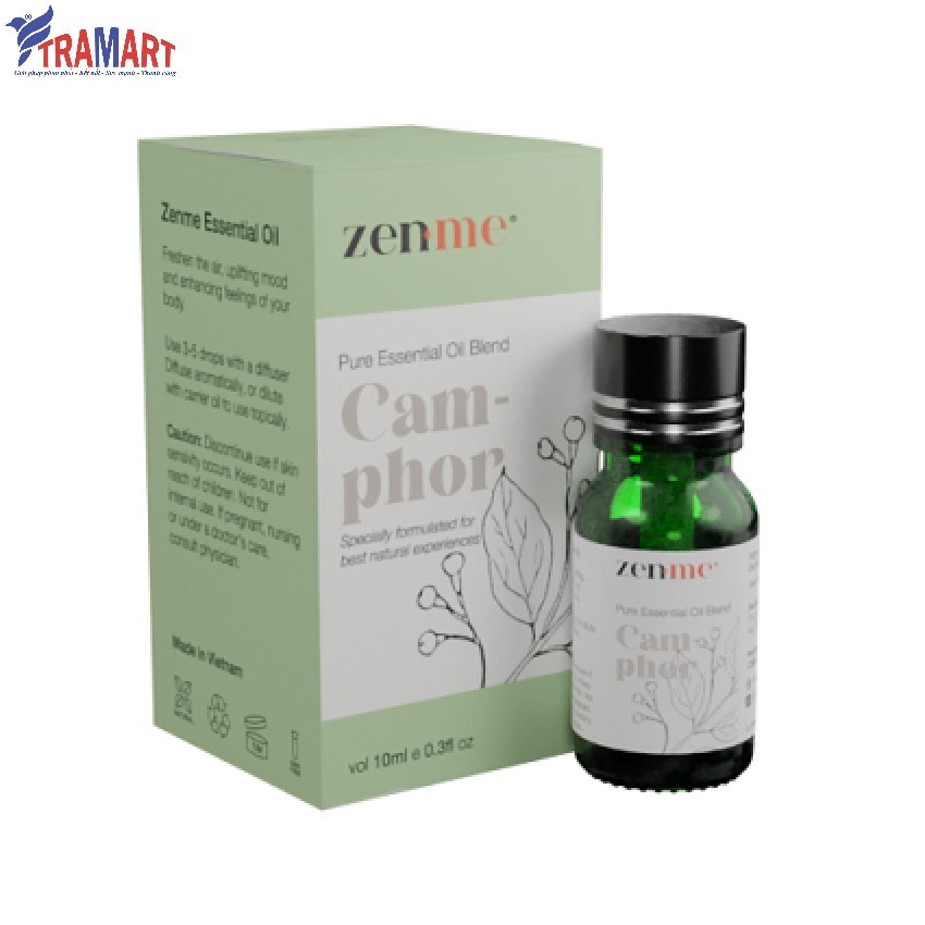 ขวดน้ํามันหอมระเหยธรรมชาติ Zenme ZEN1940 10ml Camphor