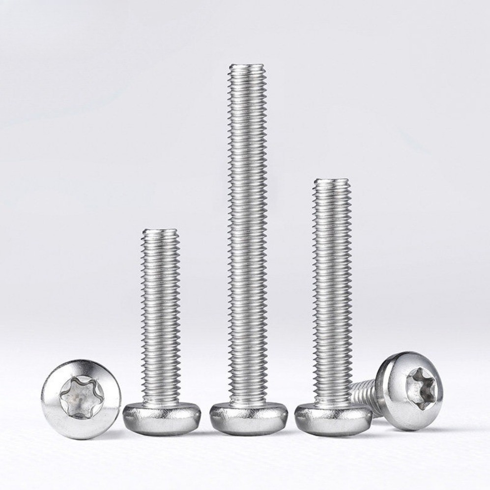 304 สกรูเครื่องหัวกระทะ Torx สแตนเลส M5/M6/M8/M10 * L6-100mm (LMF-YL-VN)