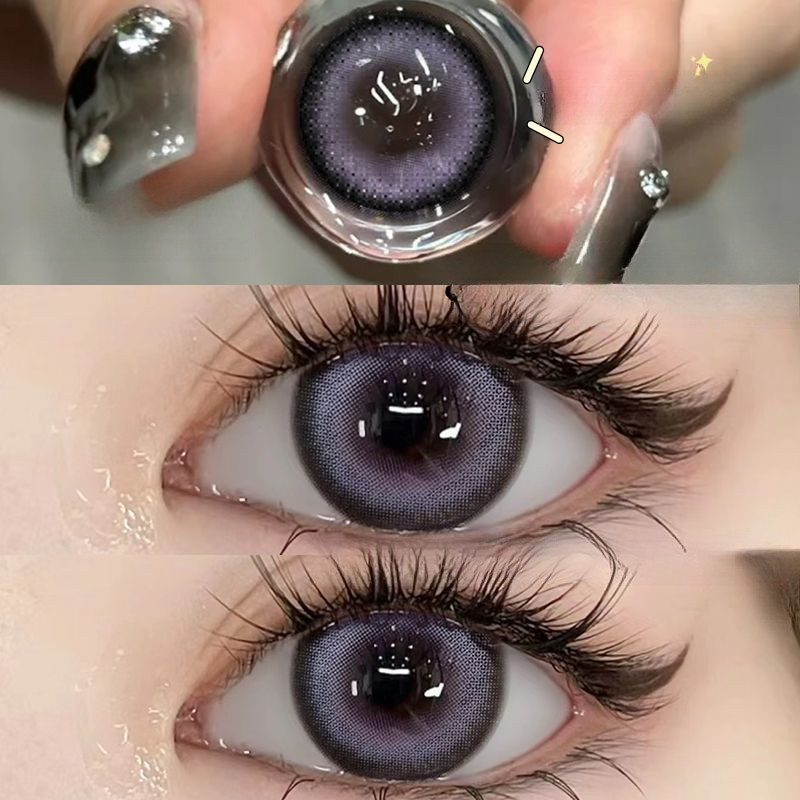 คอนแทคเลนส์สี สายตาสั้น -100~-800 14.0mm/14.5mm 032 (COD) -ครึ่งปี