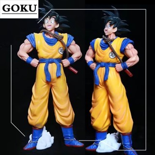 ฟิกเกอร์ รูปปั้นอนิเมะ Dragon Ball Goku &amp; Flying Nimbus Son Goku With Somersault Cloud