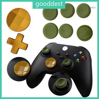 Goo ปุ่มอะนาล็อก ปรับได้ สําหรับ Xbox Elite Series 2 Gamepad Thumbsticks Grips