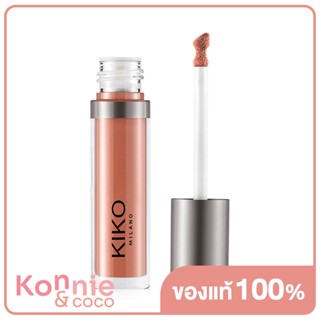 KIKO MILANO New Lasting Matte Veil Liquid Lip Colour 4ml คิโกะ มิลาโน ลิควิดลิปสติกฟินิชแบบแมท เนื้อสัมผัสกำมะหยี่.