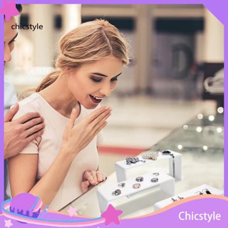 Chicstyle ชั้นวางเครื่องประดับ ต่างหู คัพเค้ก อะคริลิคใส รูปการ์ตูนอนิเมะ 3 ชิ้น