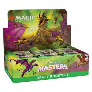 Commander Masters Draft Booster Display